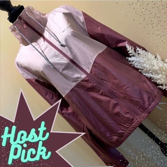 🎊2x HOST PICK🎊 NWOT Columbia Morning View Windbreaker - Picture 1 of 16